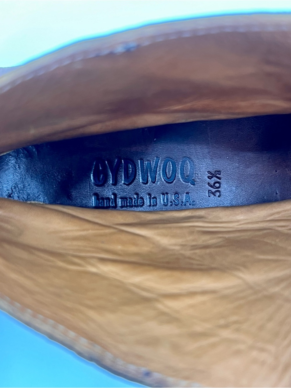 Cydwoq Measure boots Two-Tone Brown and Black Leather 6.5 - Picture 13 of 14